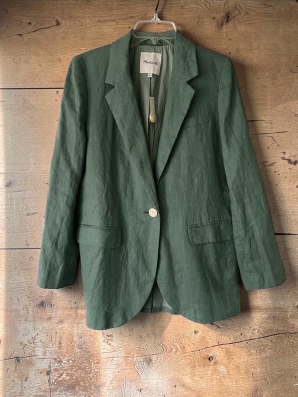 MADEWELL Women's 100% Linen Jacket